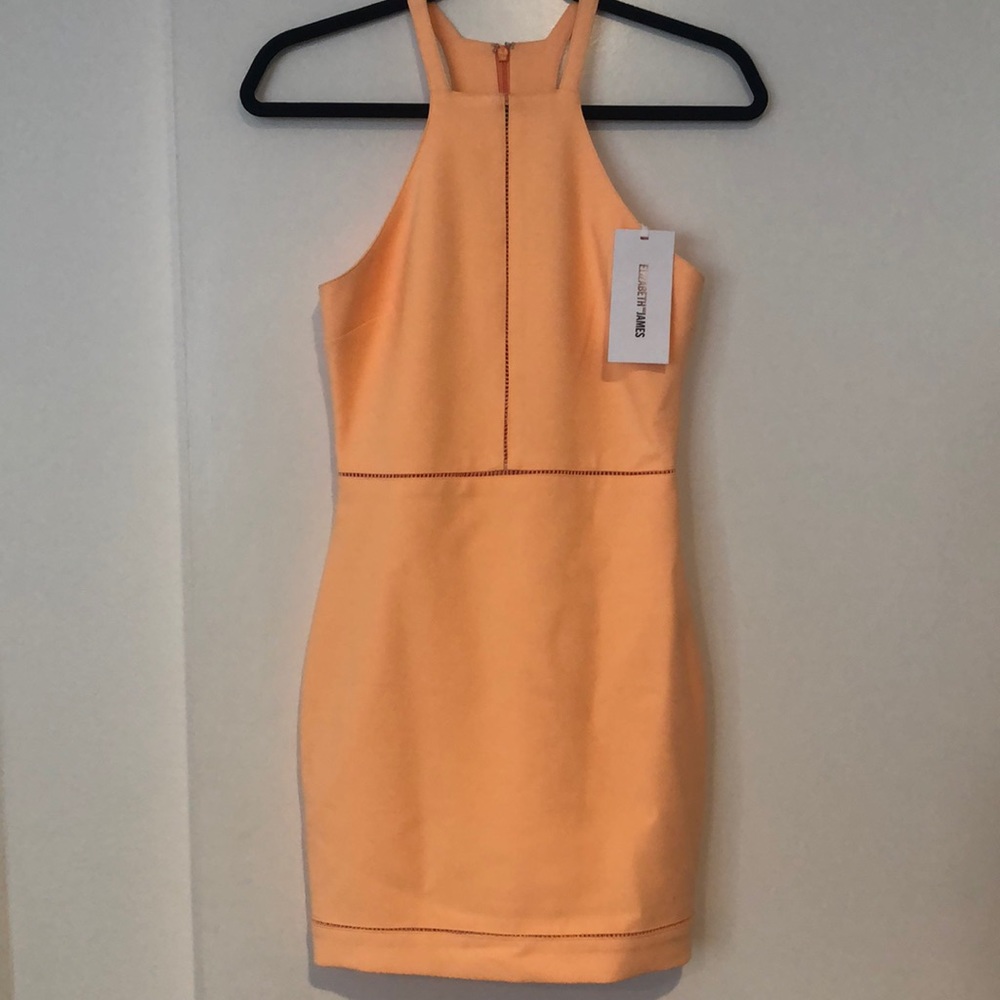 Elizabeth & James Tangerine dress